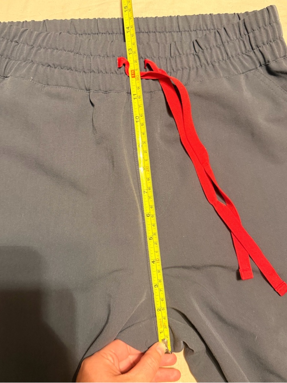 Figs Charcoal Scrubs with Red Drawstring - Picture 16 of 16